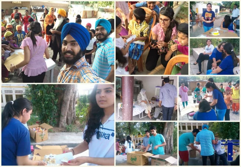 Sharing is Caring – Snack Distribution for the Children at Guru Aasra
