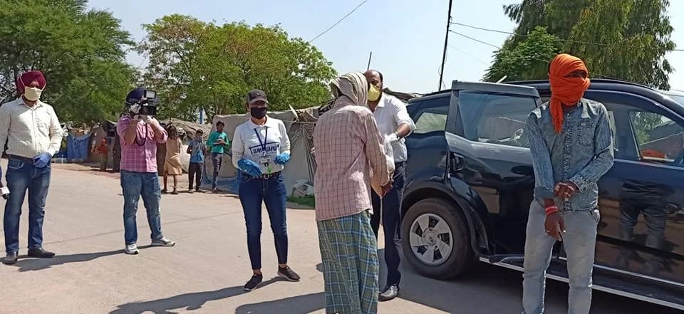 10th Distribution Drive at Dayalpura on 24th April 2020 Drive Photo