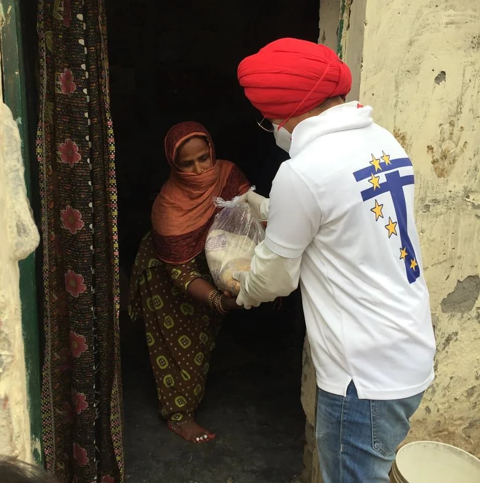 2nd Distribution Drive at Zirakpur on 27th March 2020 Drive Photo