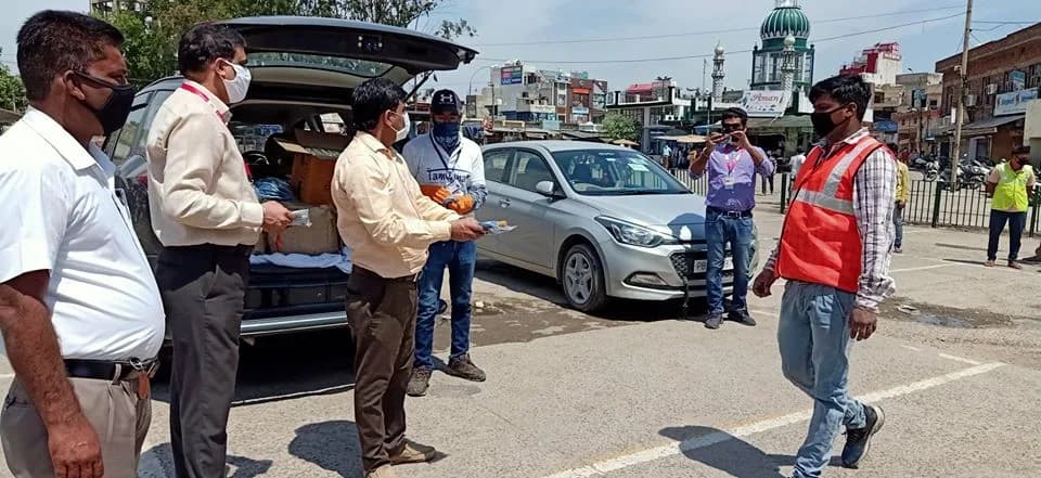 13th Distribution Drive at Derabassi on 11th May 2020 Drive Photo