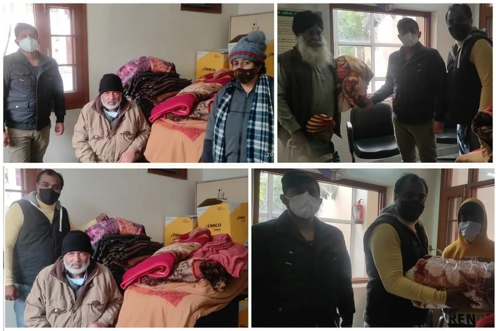 Toys and Blanket distribution