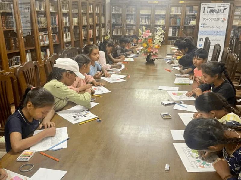 Library Visit for children by NGO Tammana