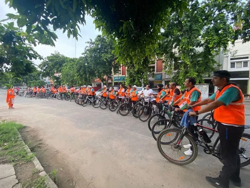 TAMMANA’s Fitter, Greener India Cycle Ride
