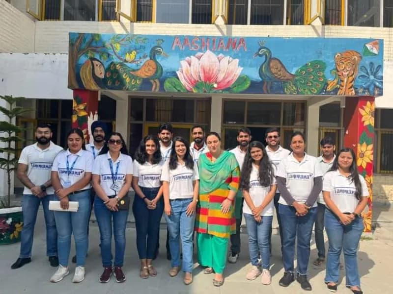 Visit to Orphanage ‘ASHIANA’