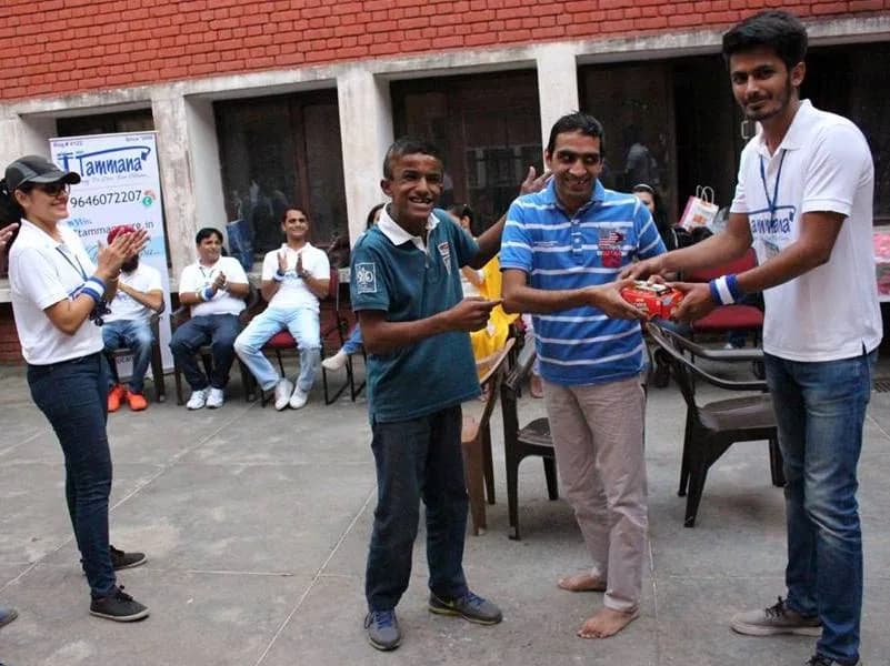 A differently abled Diwali