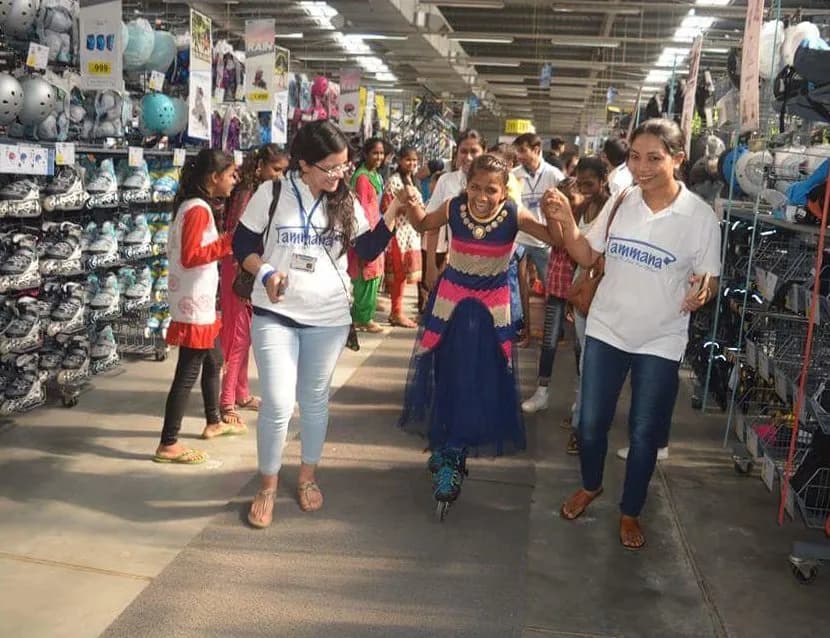 Sports Day at NGO Tammana for less privileged children