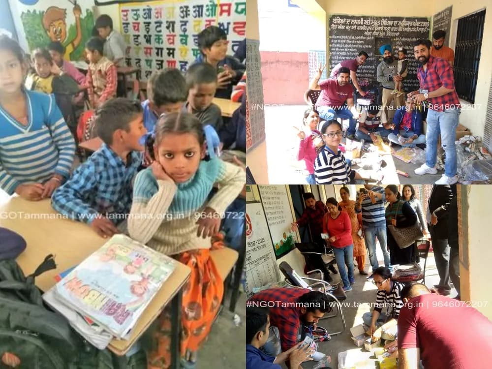 School Chale Hum - Distribution Drive at Project Yakeen